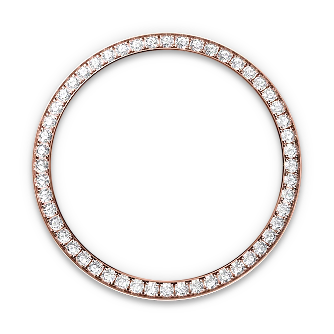 Rolex Datejust in Everose Rolesor - combination of Oystersteel and Everose gold, M126281RBR-0016 - Watch Palace
