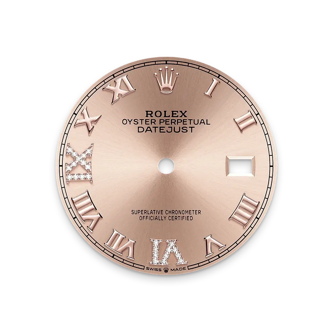 Rolex Datejust in Everose Rolesor - combination of Oystersteel and Everose gold, M126281RBR-0016 - Watch Palace
