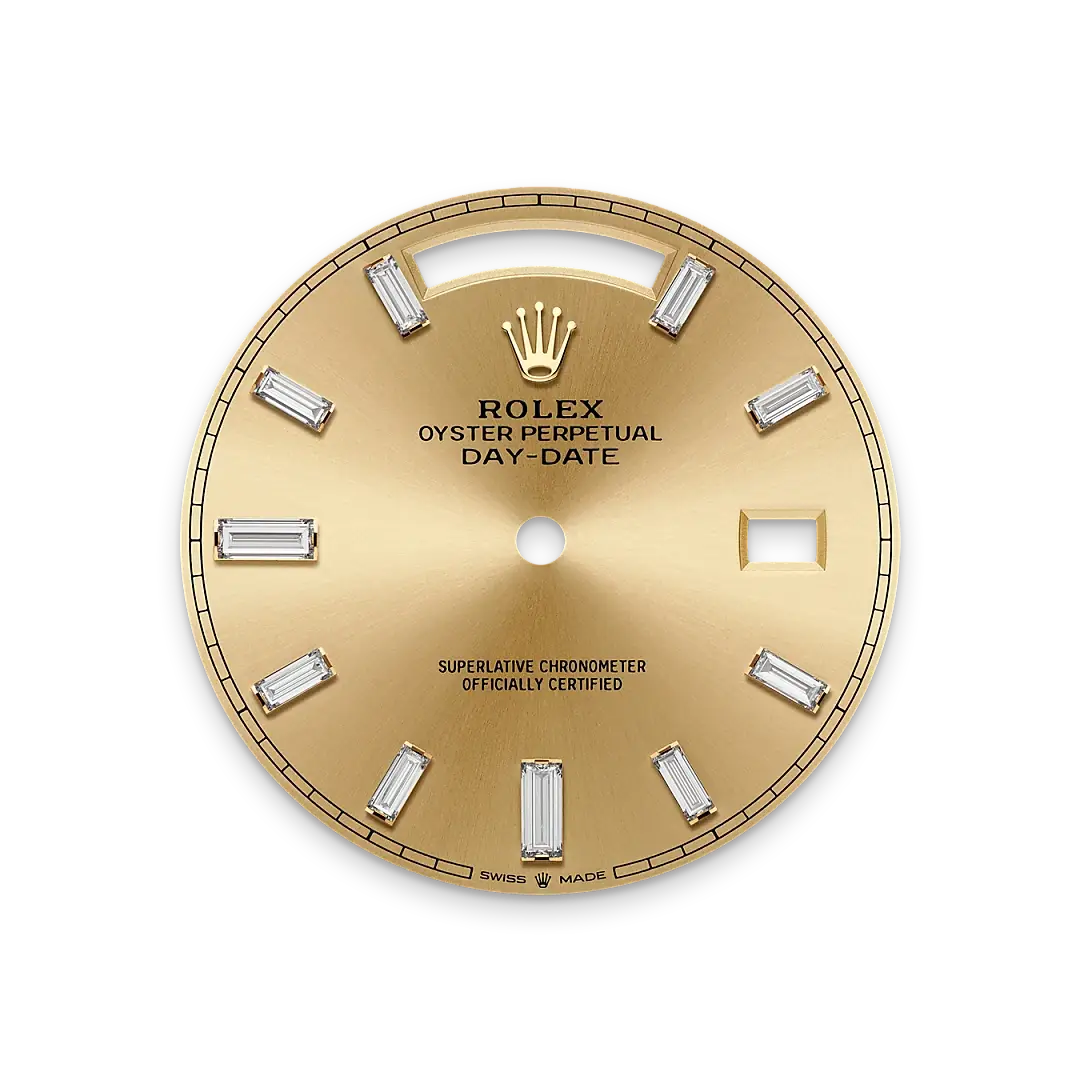 Rolex Day-Date in 18 ct yellow gold, M228348RBR-0002 - Watch Palace