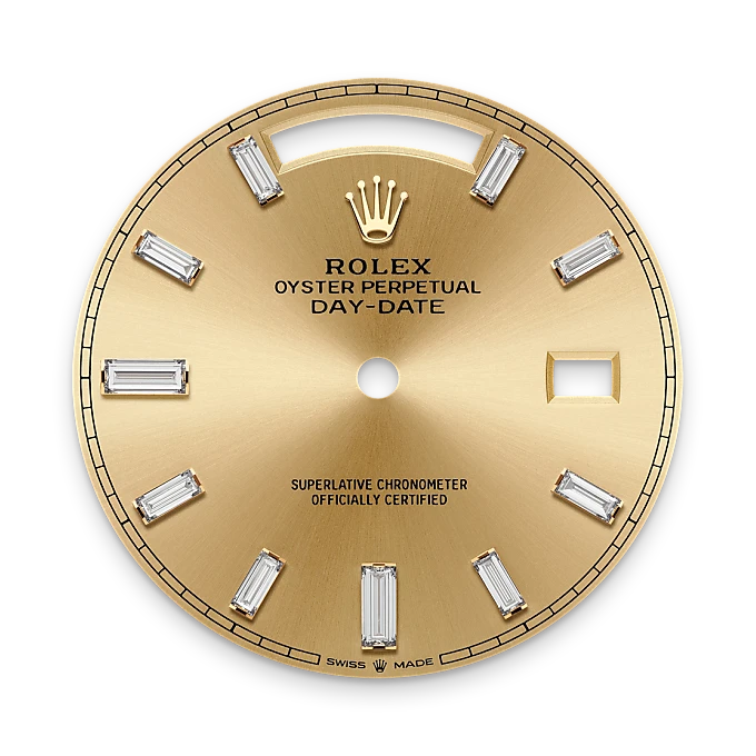 Rolex Day-Date in 18 ct yellow gold, M228348RBR-0002 - Watch Palace