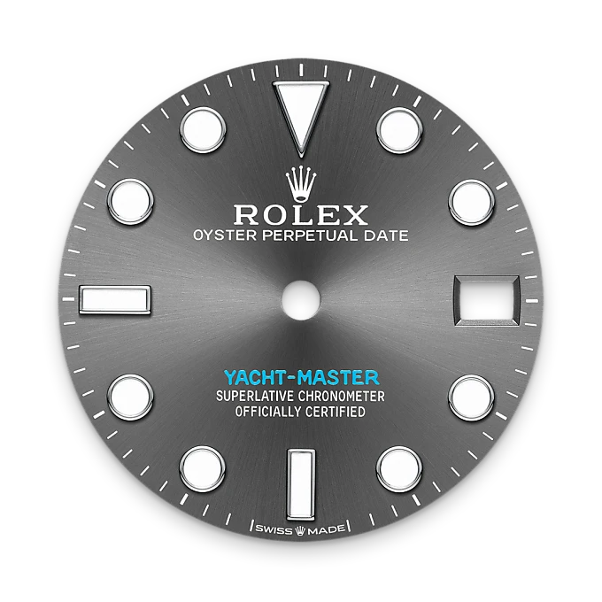 Rolex Yacht-Master in Rolesium - combination of Oystersteel and platinum, M268622-0002 - Watch Palace