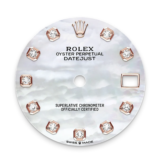 Rolex Datejust in 18 ct Everose gold, M278285RBR-0005 - Watch Palace