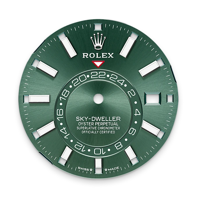 Rolex Sky-Dweller in White Rolesor - combination of Oystersteel and white gold, M336934-0001 - Watch Palace