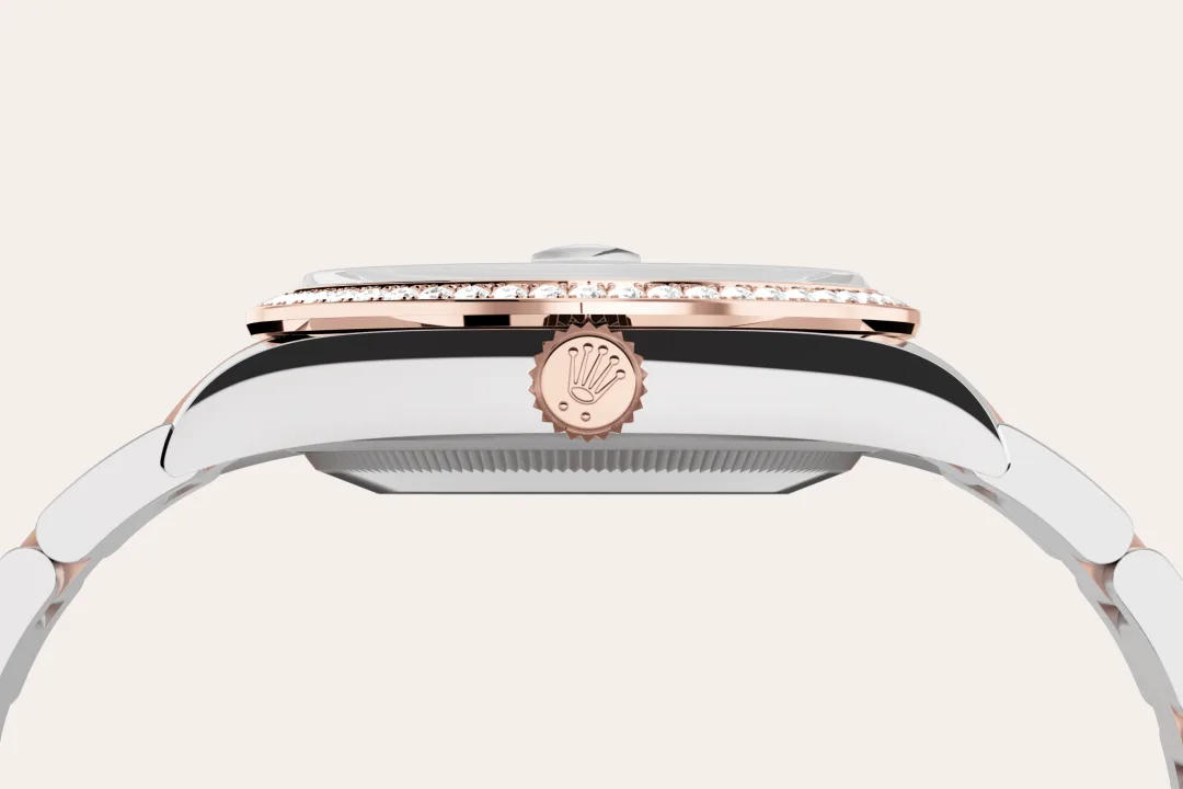 Rolex Datejust in Everose Rolesor - combination of Oystersteel and Everose gold, M126281RBR-0016 - Watch Palace