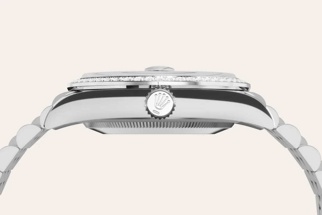 Rolex Datejust in White Rolesor - combination of Oystersteel and white gold, M126284RBR-0011 - Watch Palace