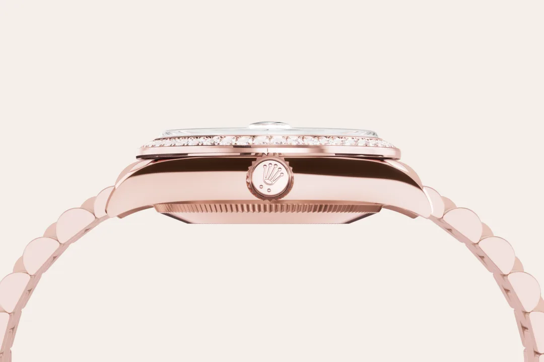 Rolex Datejust in 18 ct Everose gold, M278285RBR-0005 - Watch Palace