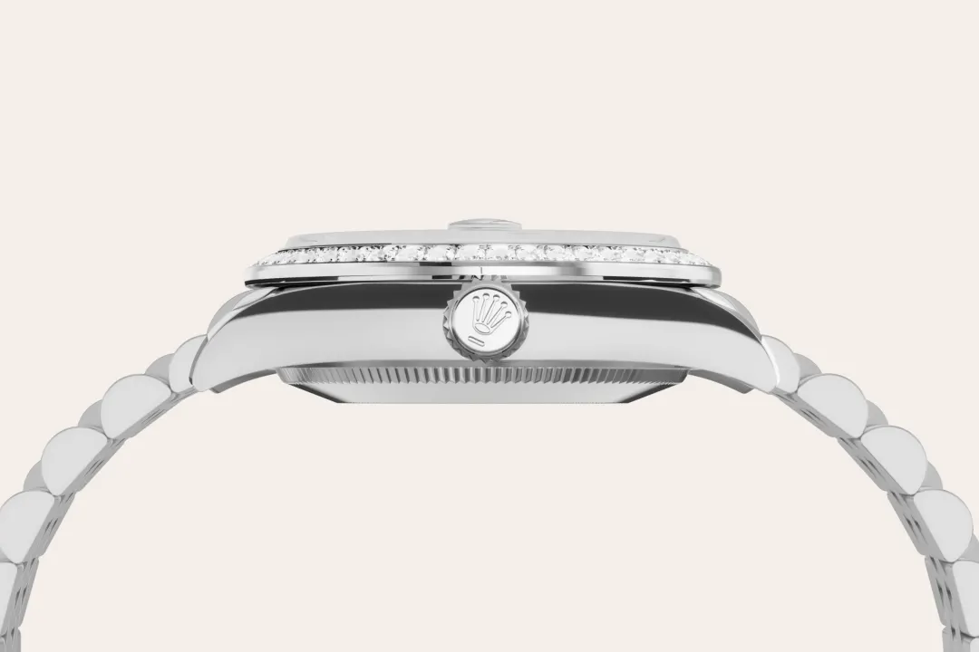 Rolex Datejust in White Rolesor - combination of Oystersteel and white gold, M278384RBR-0008 - Watch Palace