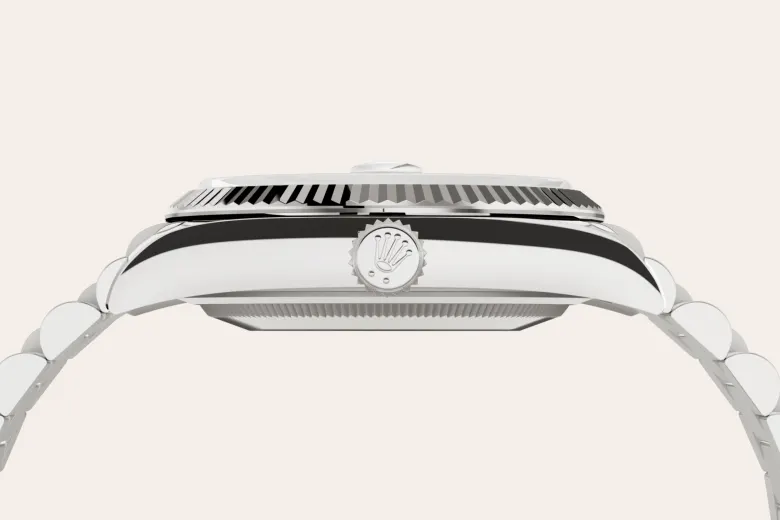 Rolex Day-Date in 18 ct white gold, M128239-0005 - Watch Palace
