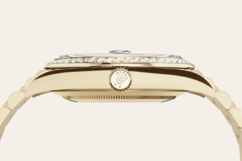 Rolex Day-Date in 18 ct yellow gold, M228348RBR-0002 - Watch Palace