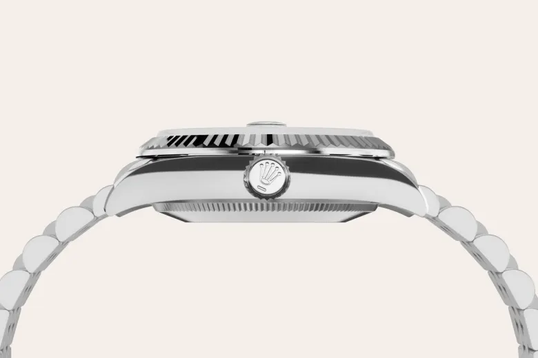 Rolex Datejust in White Rolesor - combination of Oystersteel and white gold, M278274-0018 - Watch Palace