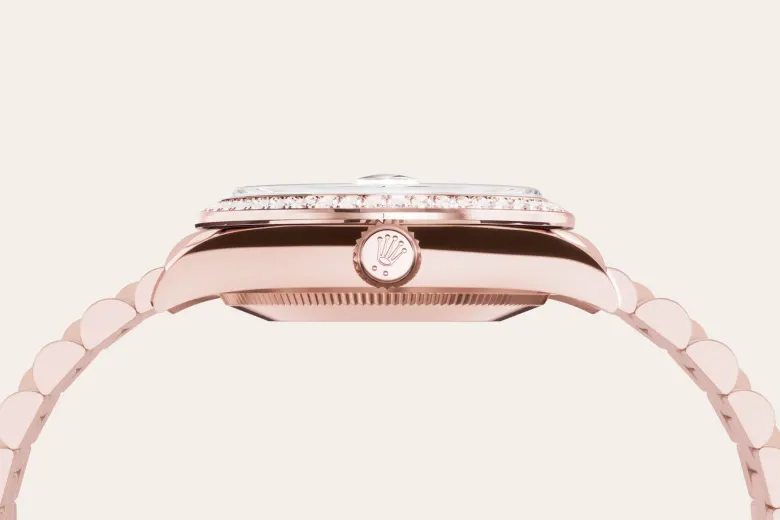 Rolex Datejust in 18 ct Everose gold, M278285RBR-0005 - Watch Palace