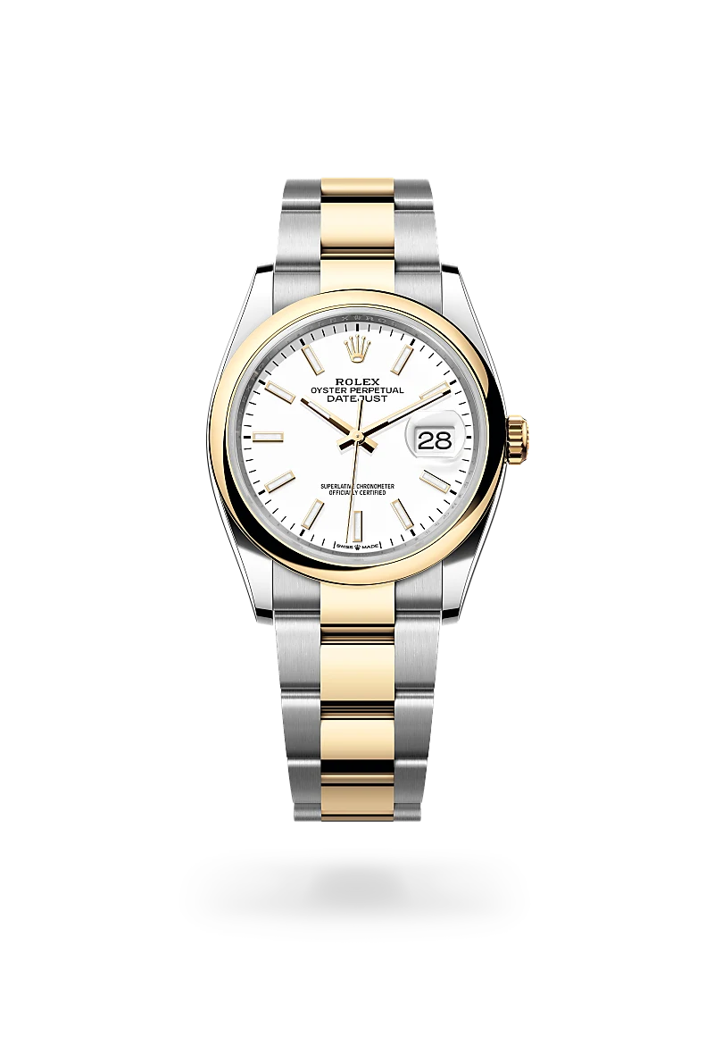 Rolex Datejust in Yellow Rolesor - combination of Oystersteel and yellow gold, M126203-0020 - Watch Palace