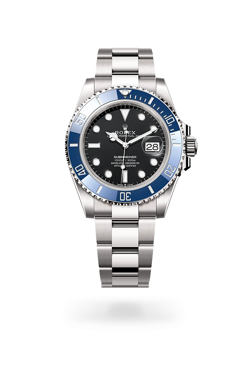 Rolex Submariner in 18 ct white gold, M126619LB-0003 - Watch Palace