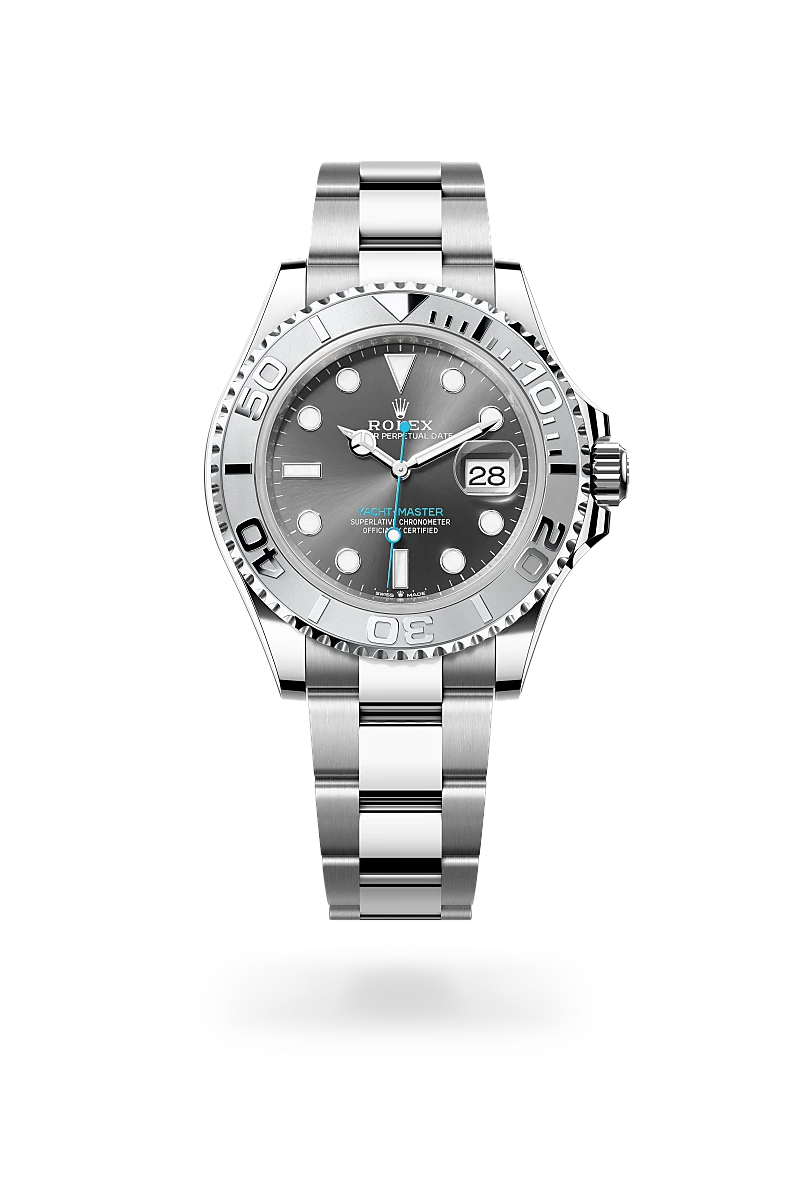 Rolex Yacht-Master in Rolesium - combination of Oystersteel and platinum, M126622-0001 - Watch Palace