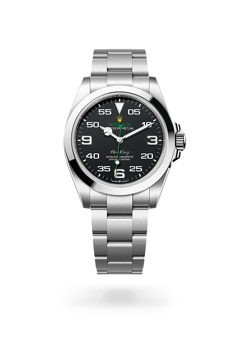 Rolex Air-King in Oystersteel, M126900-0001 - Watch Palace
