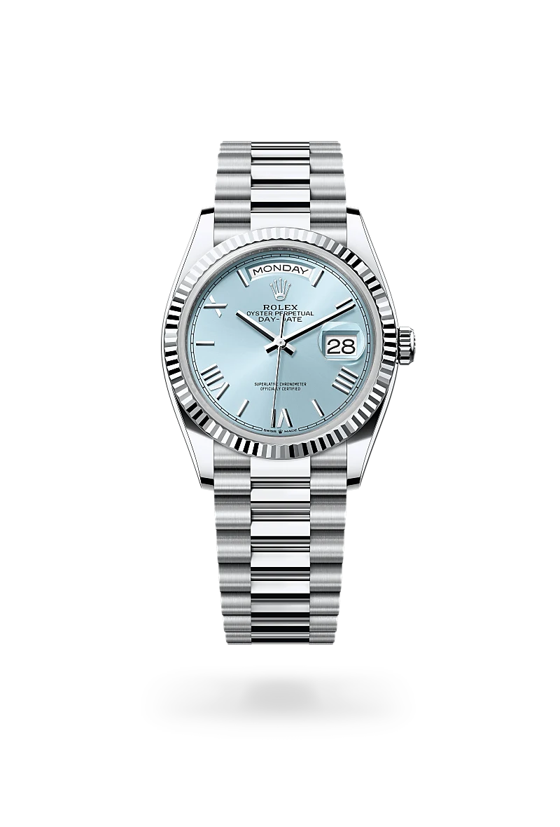 Rolex Day-Date in Platinum, M128236-0018 - Watch Palace