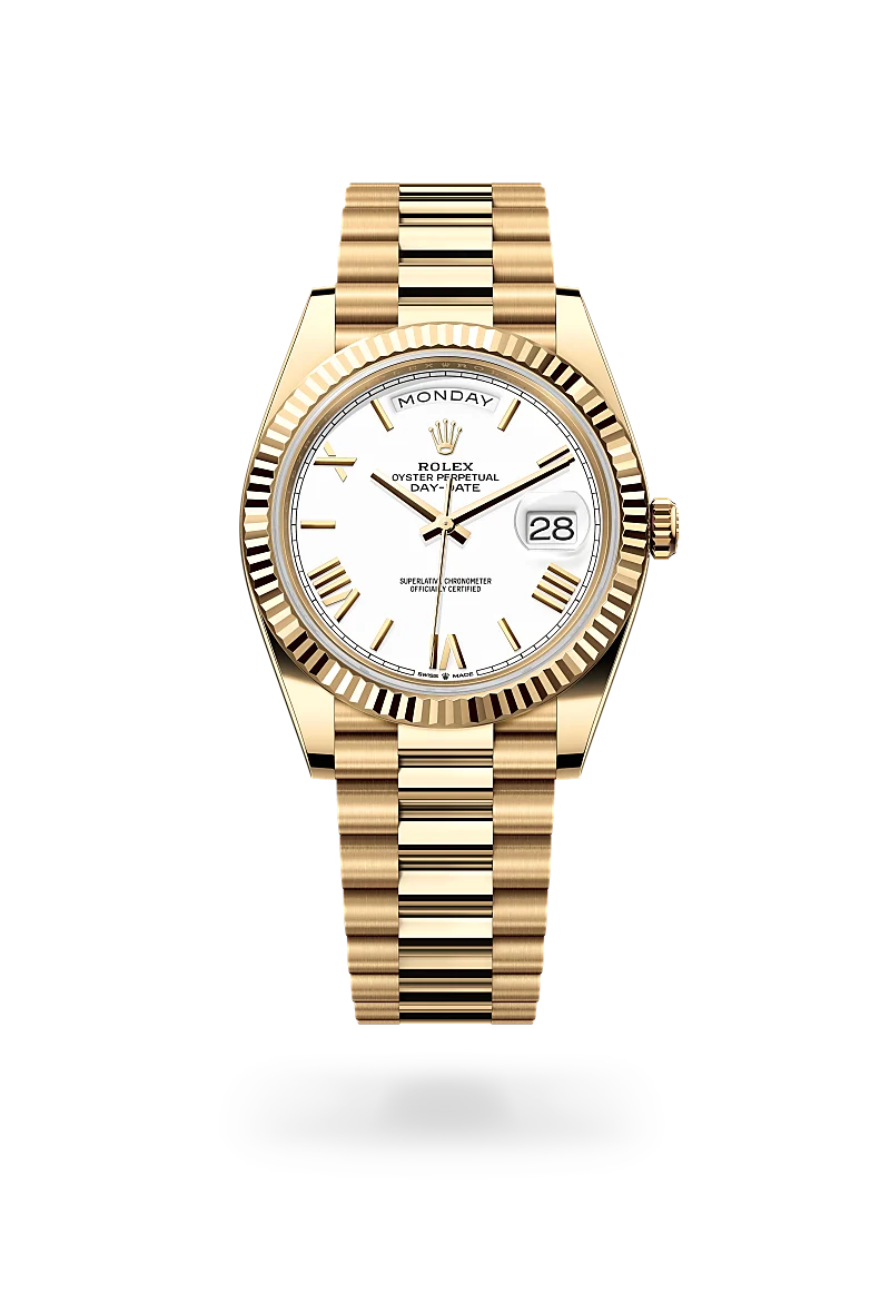 Rolex Day-Date in 18 ct yellow gold, M228238-0042 - Watch Palace