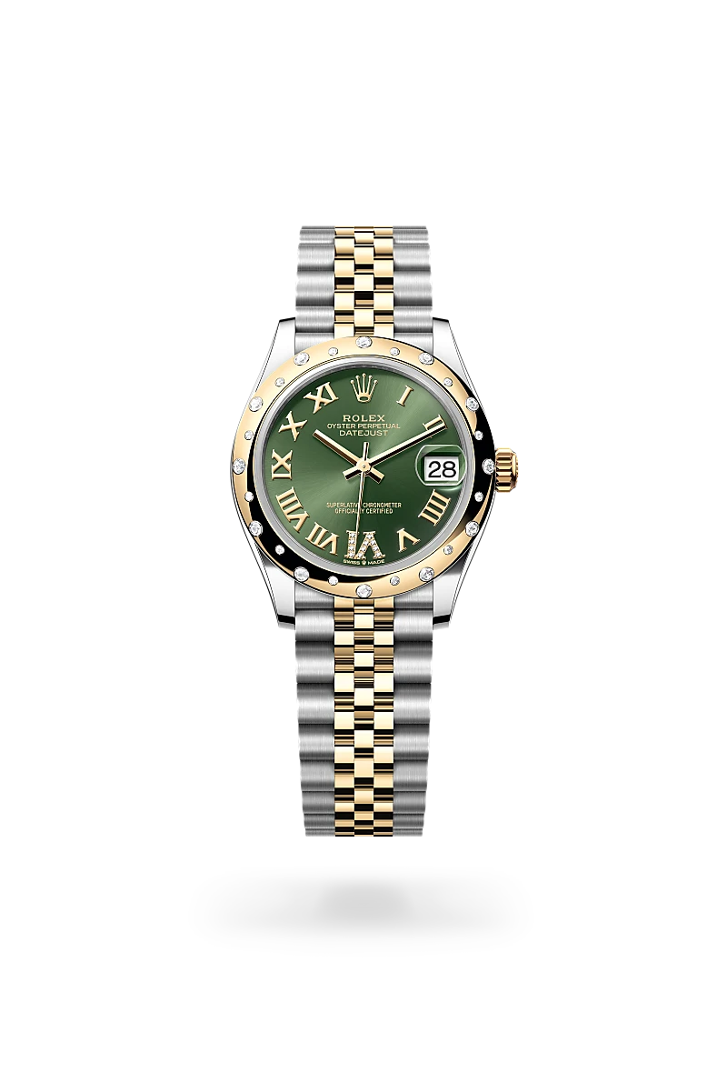 Rolex Datejust in Yellow Rolesor - combination of Oystersteel and yellow gold, M278343RBR-0016 - Watch Palace