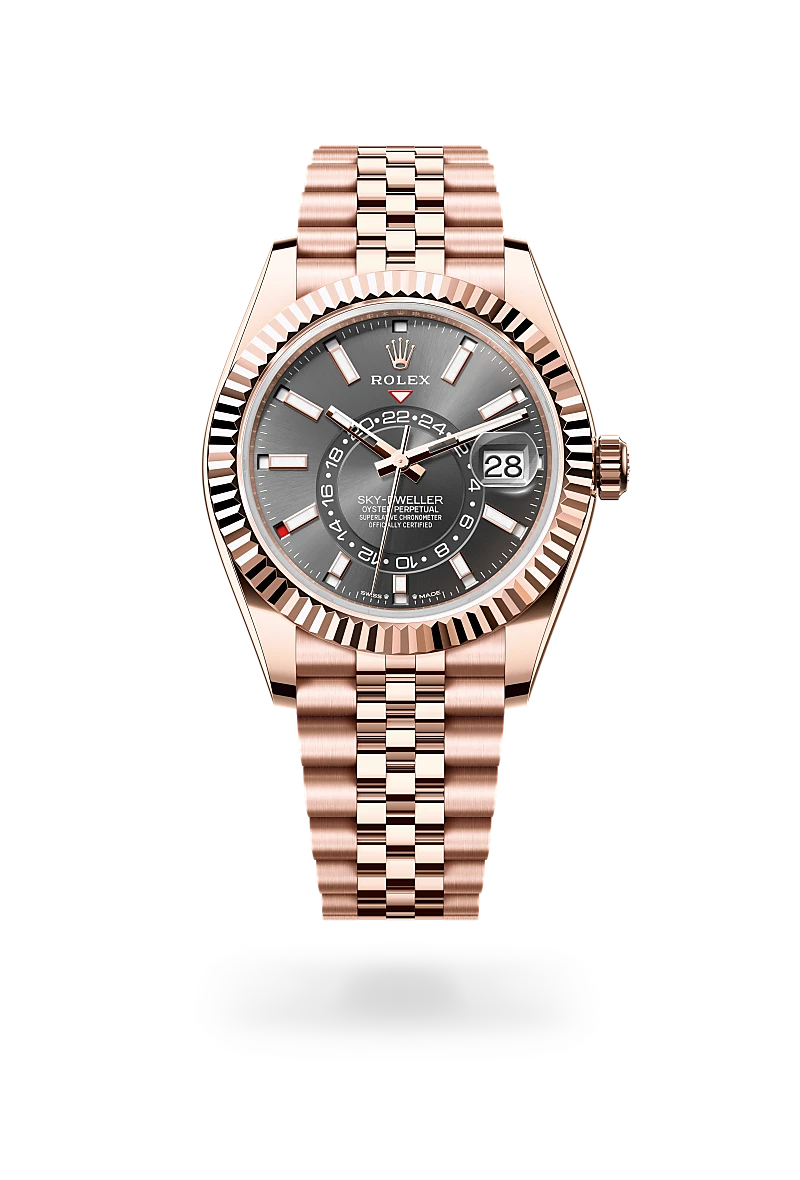 Rolex Sky-Dweller in 18 ct Everose gold, M336935-0008 - Watch Palace
