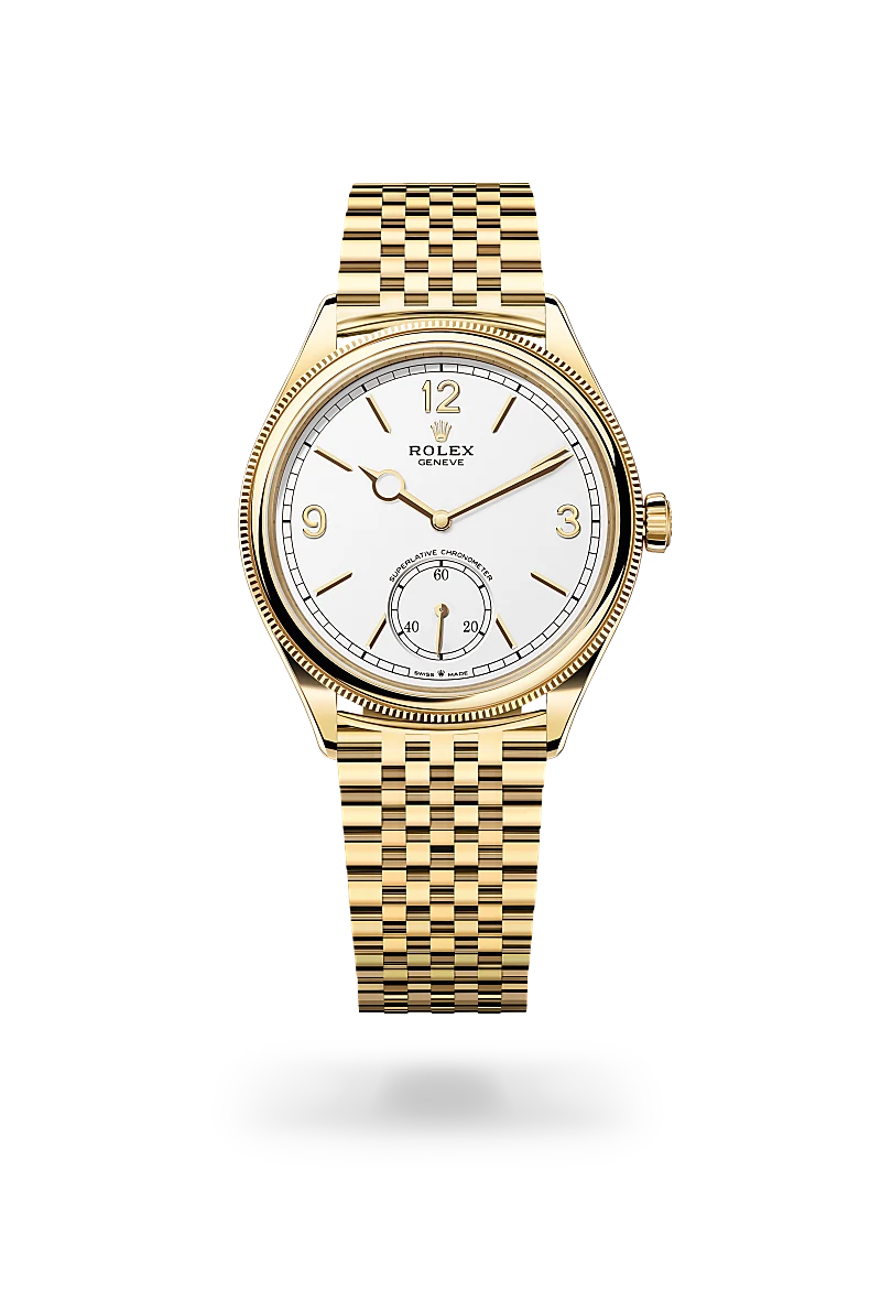 Rolex 1908 in 18 ct yellow gold, M52508-0008 - Watch Palace