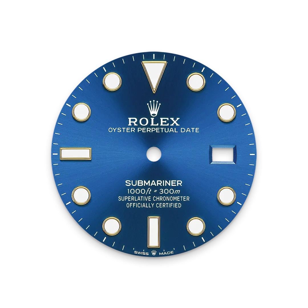 Rolex Submariner in 18 ct yellow gold, M126618LB-0002 - Watch Palace