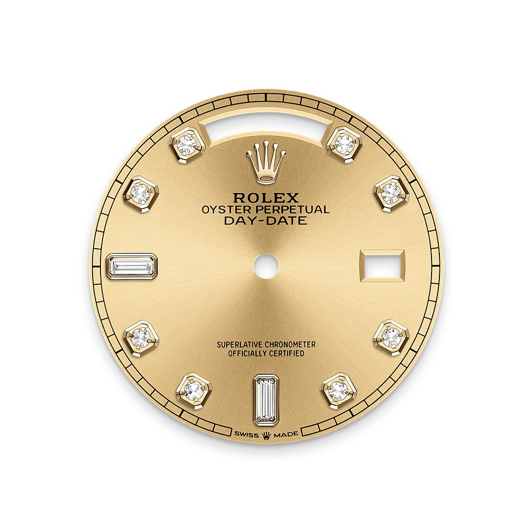 Rolex Day-Date in 18 ct yellow gold, M128238-0008 - Watch Palace