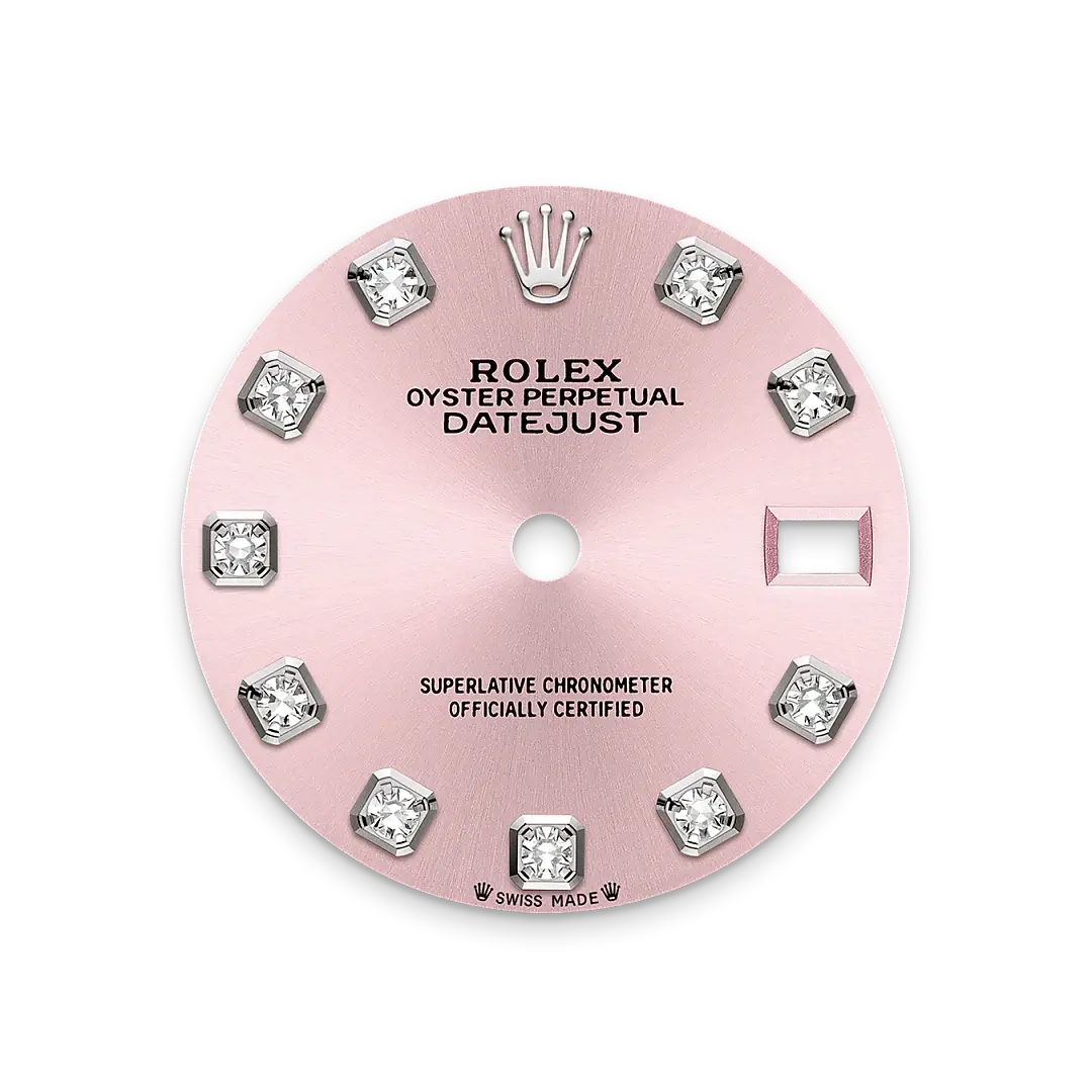 Rolex Lady-Datejust in White Rolesor - combination of Oystersteel and white gold, M279174-0003 - Watch Palace