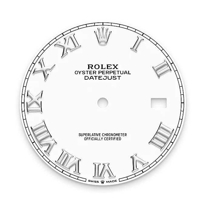 Rolex Datejust in White Rolesor - combination of Oystersteel and white gold, M126334-0024 - Watch Palace