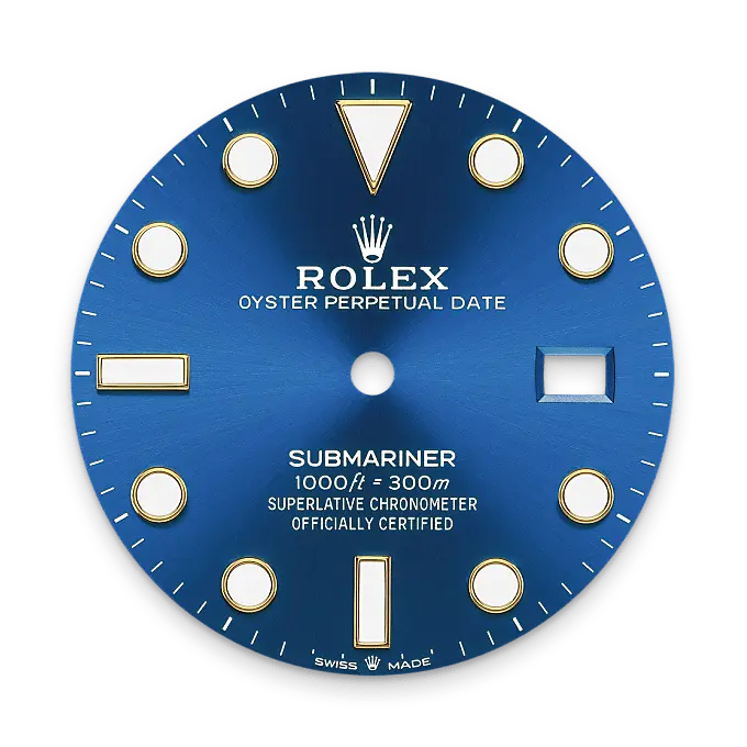 Rolex Submariner in 18 ct yellow gold, M126618LB-0002 - Watch Palace