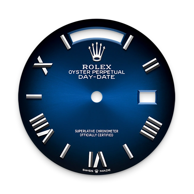 Rolex Day-Date in 18 ct white gold, M128239-0063 - Watch Palace