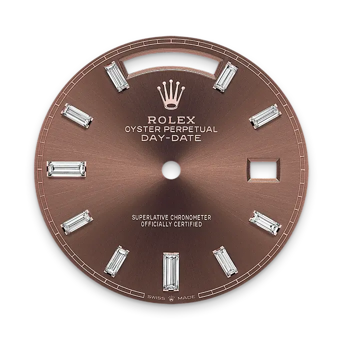 Rolex Day-Date in 18 ct Everose gold, M228235-0003 - Watch Palace