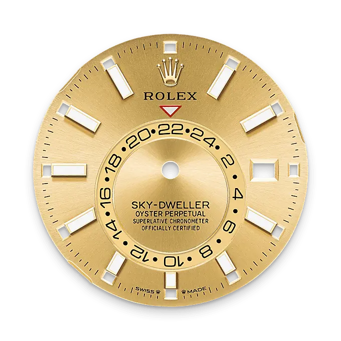 Rolex Sky-Dweller in 18 ct yellow gold, M336238-0001 - Watch Palace