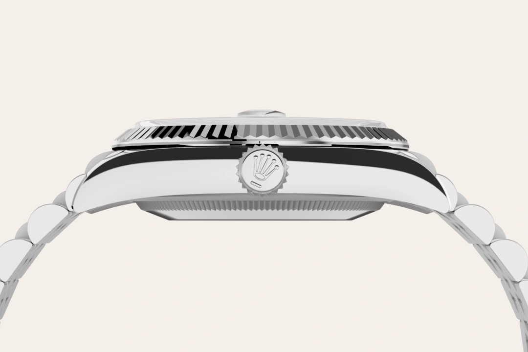 Rolex Datejust in White Rolesor - combination of Oystersteel and white gold, M126234-0017 - Watch Palace