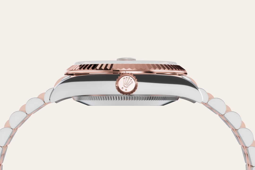 Rolex Datejust in Everose Rolesor - combination of Oystersteel and Everose gold, M278271-0026 - Watch Palace