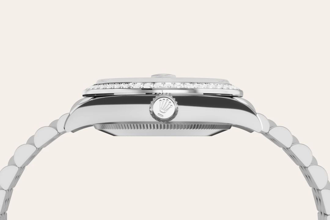 Rolex Datejust in White Rolesor - combination of Oystersteel and white gold, M278384RBR-0018 - Watch Palace