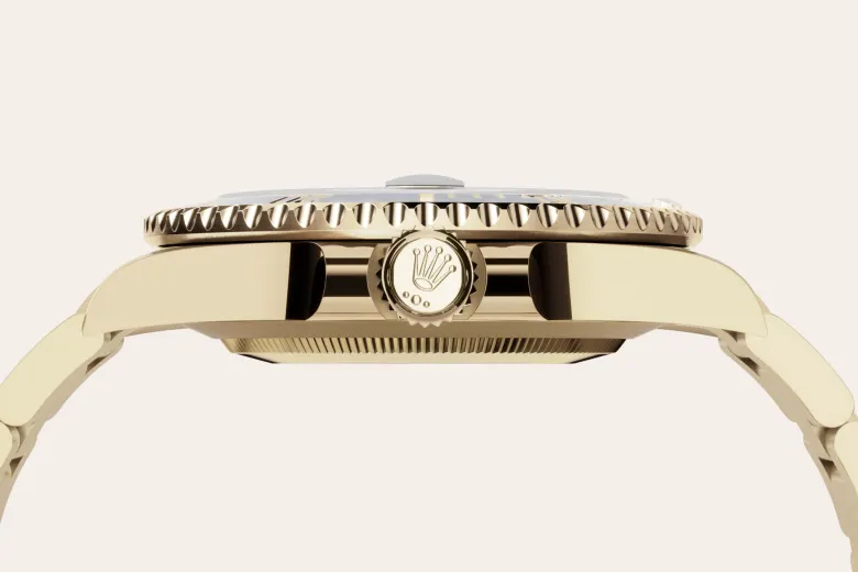 Rolex Submariner in 18 ct yellow gold, M126618LB-0002 - Watch Palace