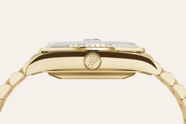 Rolex Day-Date in 18 ct yellow gold, M128398TBR-0008 - Watch Palace