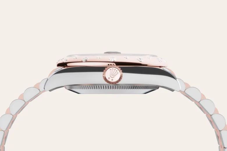 Rolex Datejust in Everose Rolesor - combination of Oystersteel and Everose gold, M278341RBR-0004 - Watch Palace