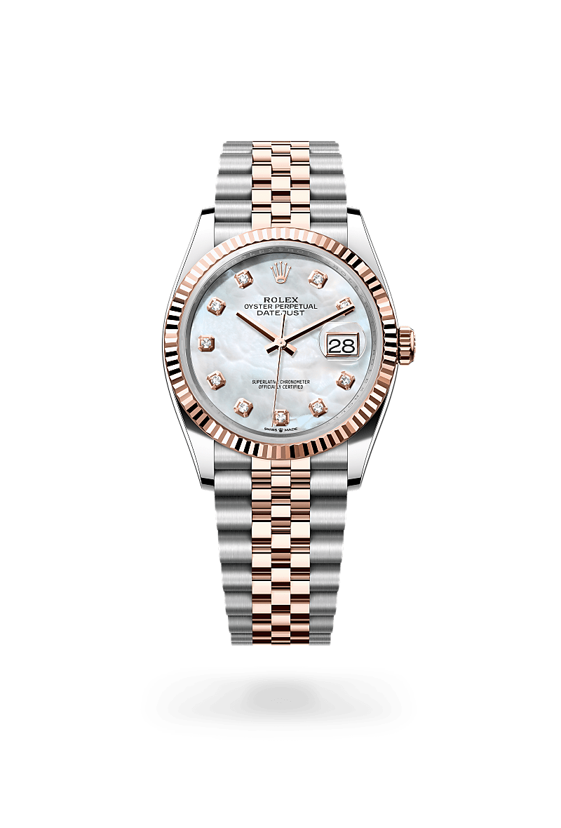 Rolex Datejust in Everose Rolesor, M126231-0021 - Watch Palace