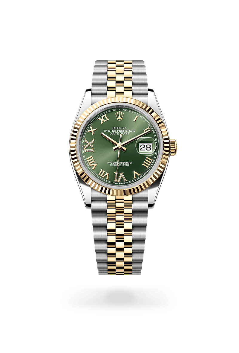 Rolex Datejust in Yellow Rolesor, M126233-0025 - Watch Palace
