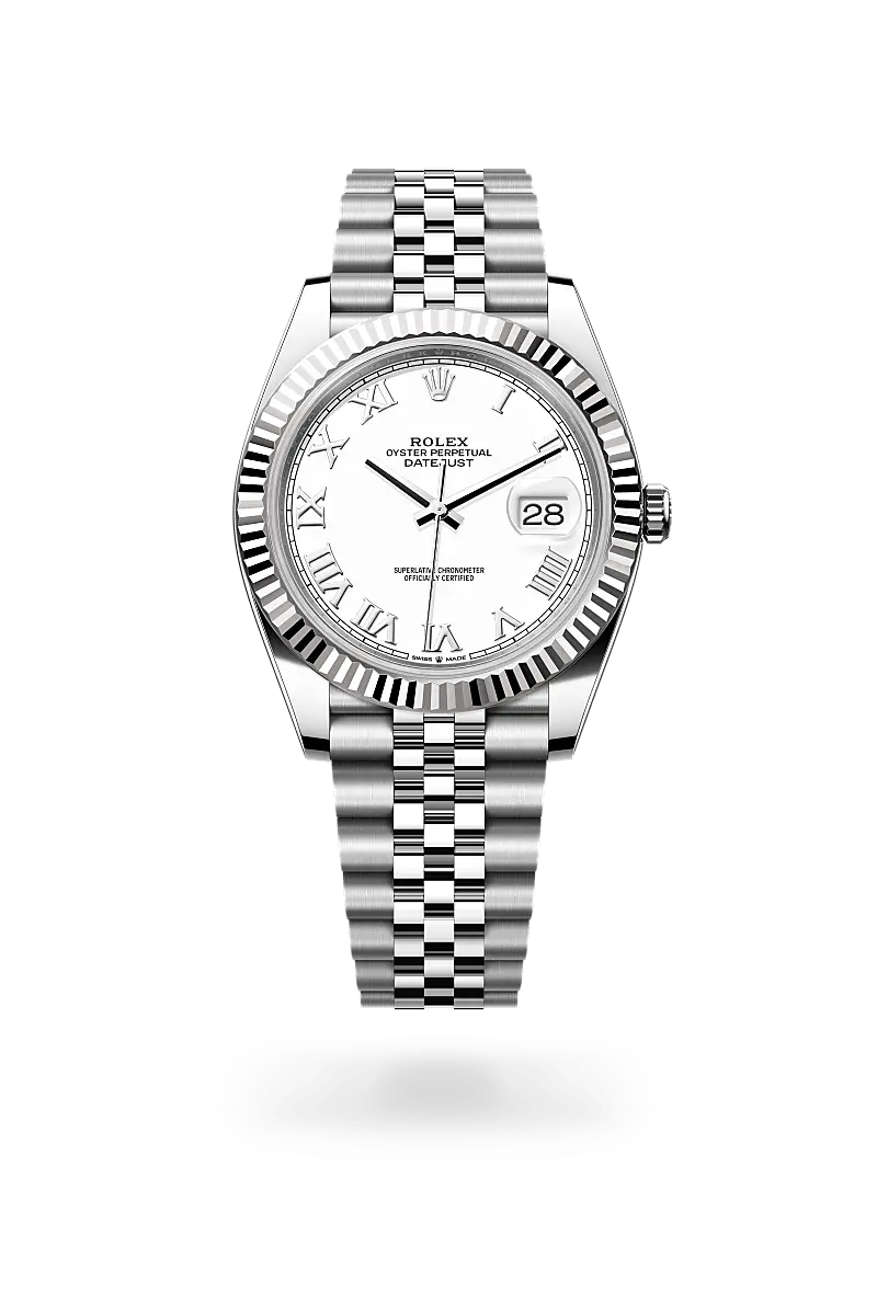 Rolex Datejust in White Rolesor, M126334-0024 - Watch Palace