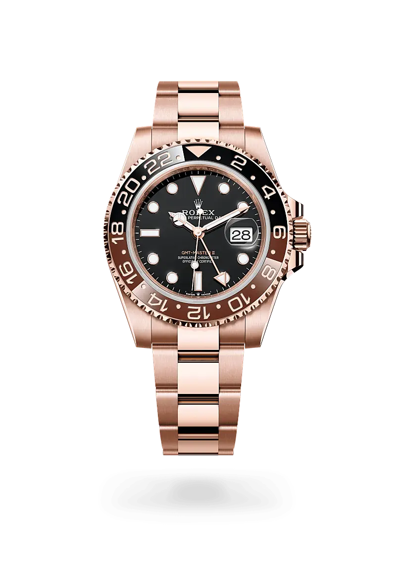 Rolex GMT-Master II in 18 ct Everose gold, M126715CHNR-0001 - Watch Palace