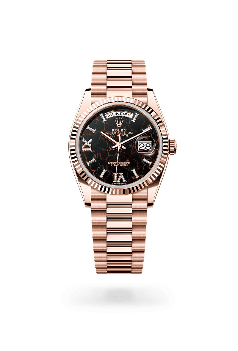 Rolex Day-Date in 18 ct white gold, M128239-0063 - Watch Palace