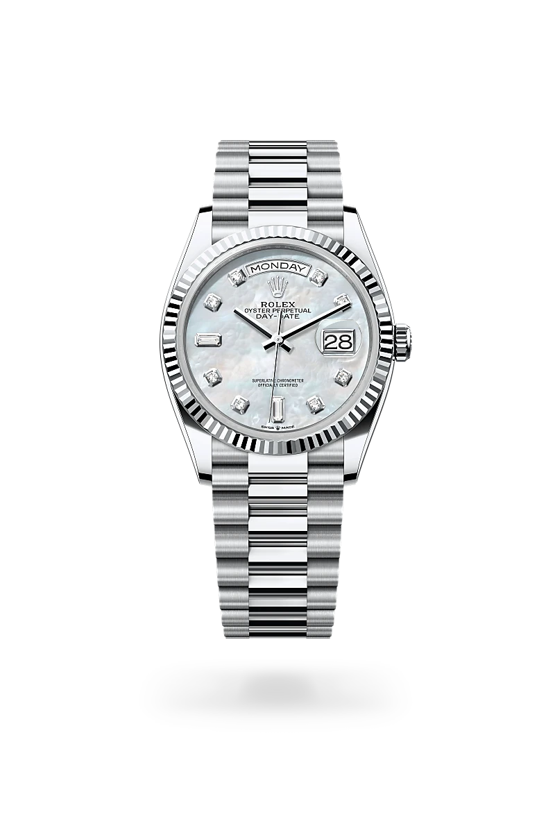 Rolex Day-Date in Platinum, M128236-0002 - Watch Palace