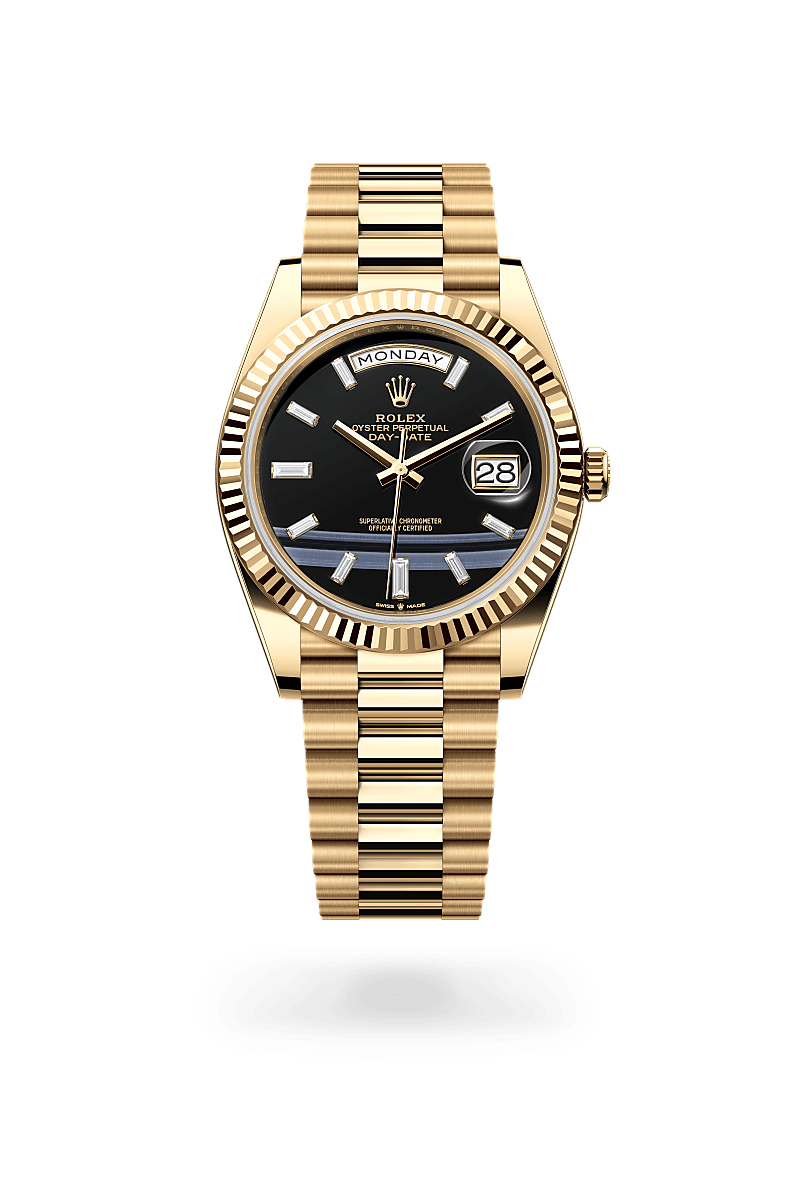 Rolex Day-Date in 18 ct yellow gold, M228238-0059 - Watch Palace