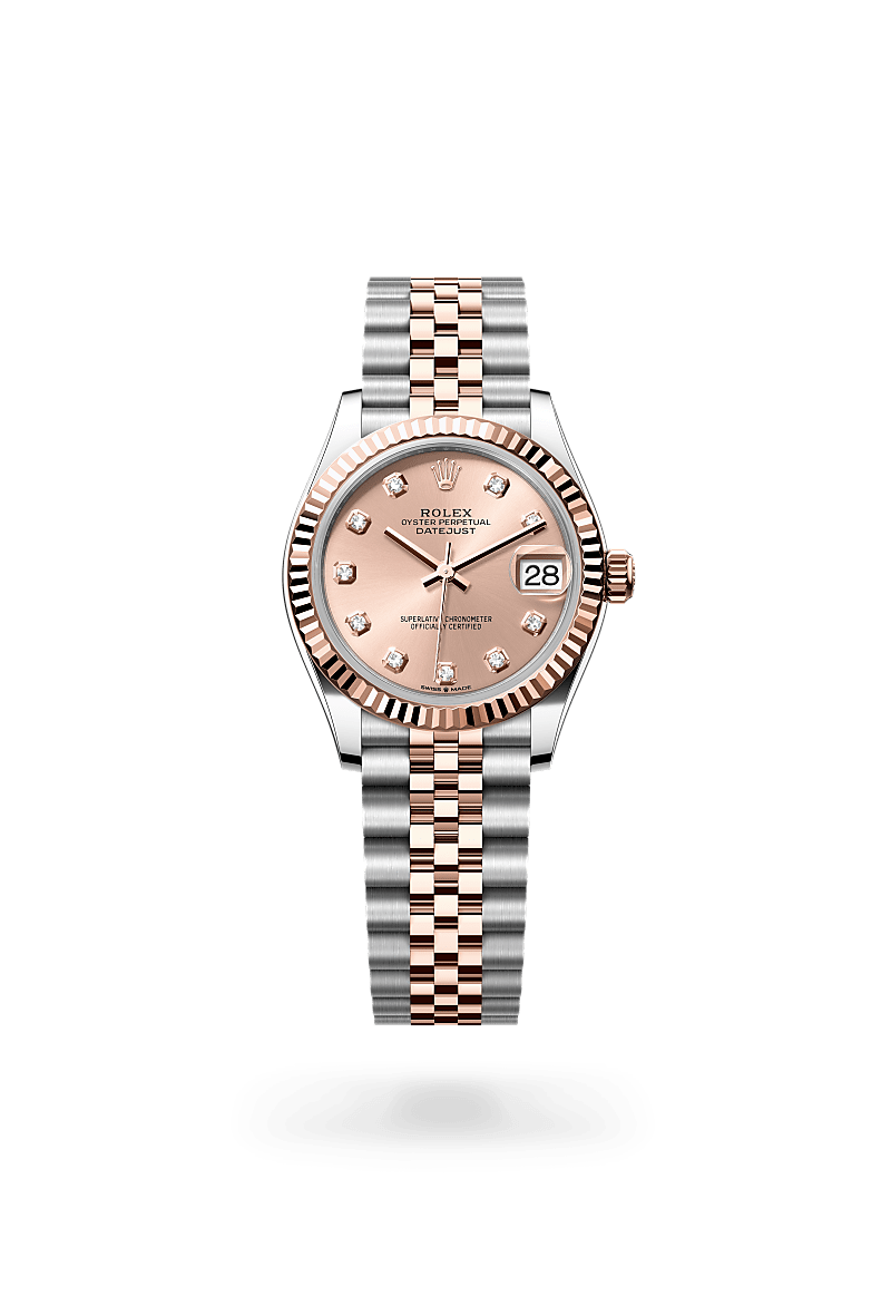 Rolex Datejust in Everose Rolesor, M278271-0024 - Watch Palace