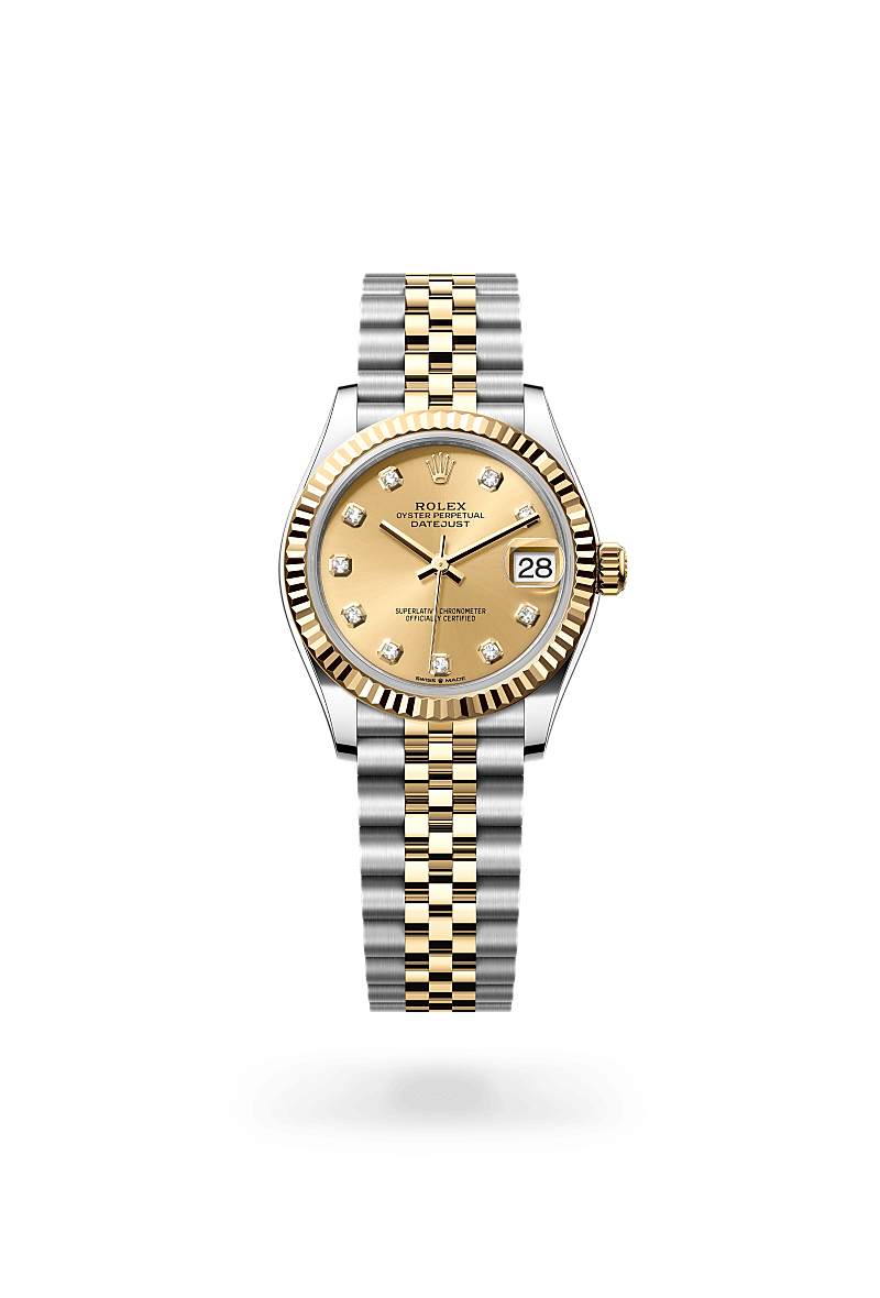 Rolex Datejust in Yellow Rolesor, M278273-0026 - Watch Palace
