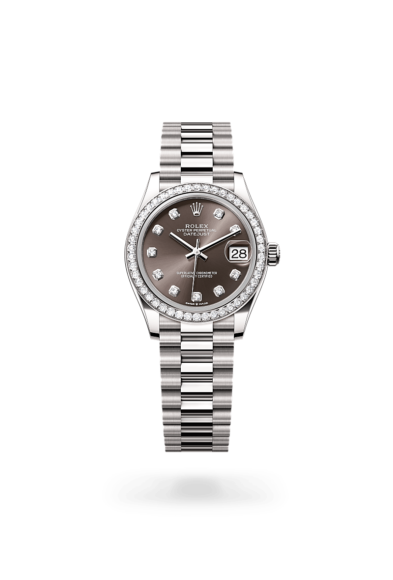Rolex Datejust in 18 ct white gold, M278289RBR-0006 - Watch Palace