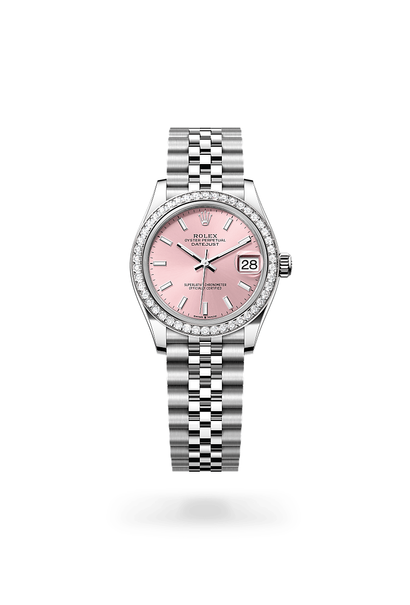 Rolex Datejust in White Rolesor, M278384RBR-0018 - Watch Palace