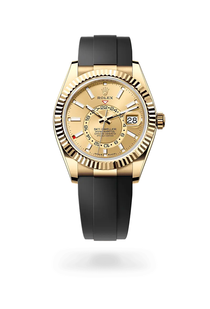 Rolex Sky-Dweller in 18 ct yellow gold, M336238-0001 - Watch Palace